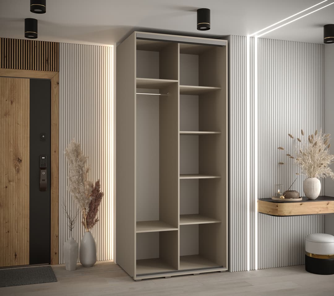 Dakota IX Sliding Door Wardrobe 120cm - gallery image 3