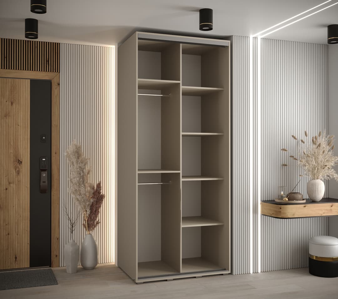 Dakota IX Sliding Door Wardrobe 120cm - gallery image 4