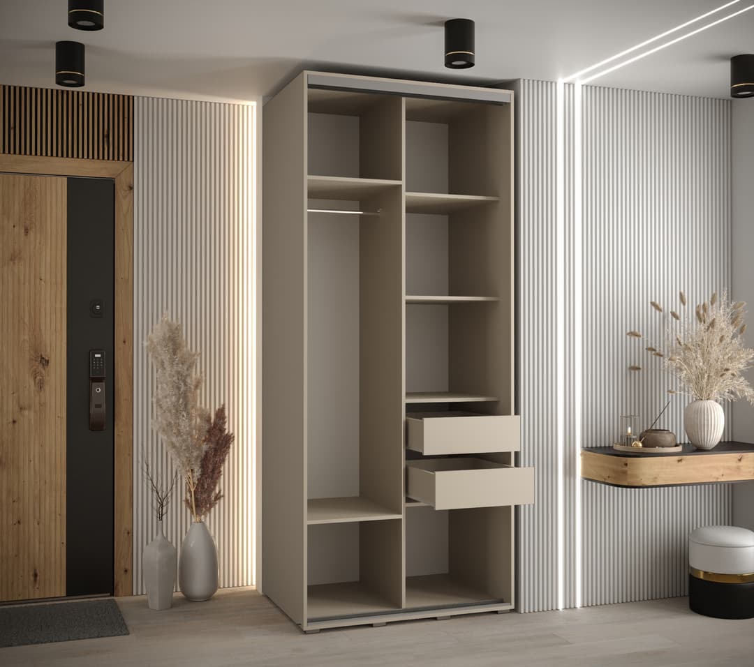 Dakota IX Sliding Door Wardrobe 120cm - gallery image 5