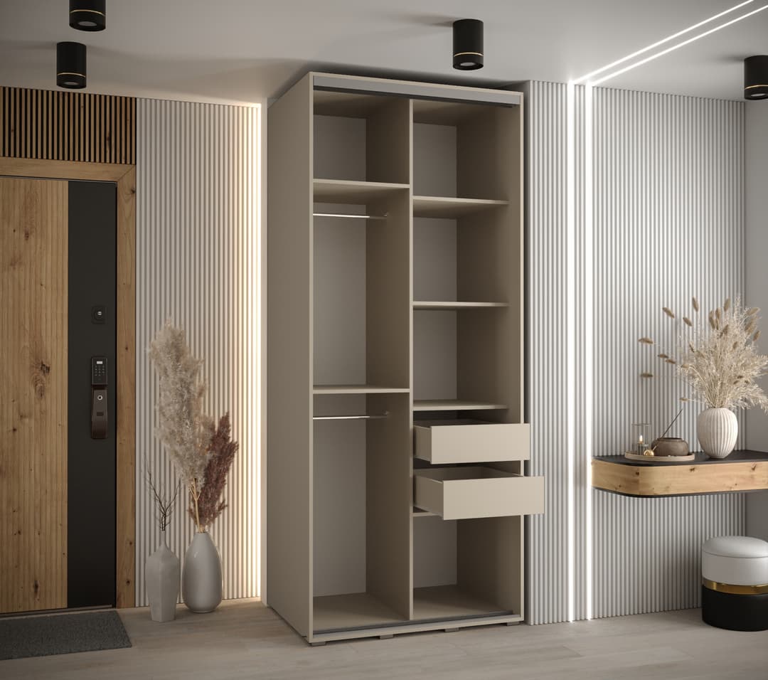 Dakota IX Sliding Door Wardrobe 120cm - gallery image 6