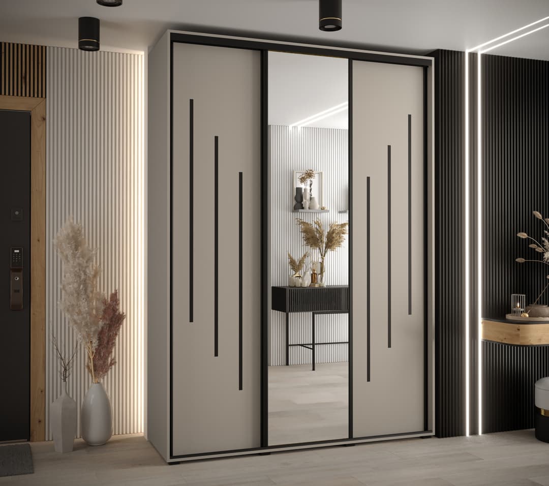 Dakota IX Sliding Door Wardrobe 170cm - gallery image 2