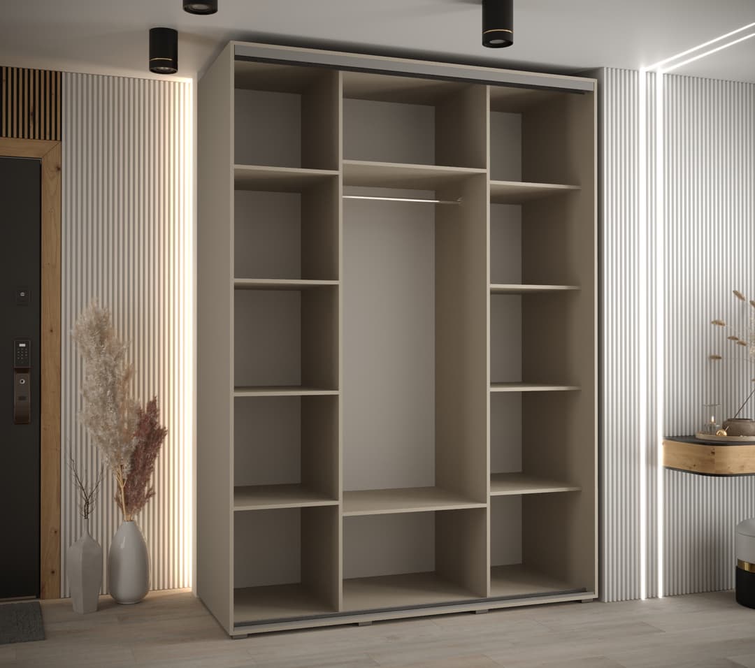Dakota IX Sliding Door Wardrobe 170cm - gallery image 3