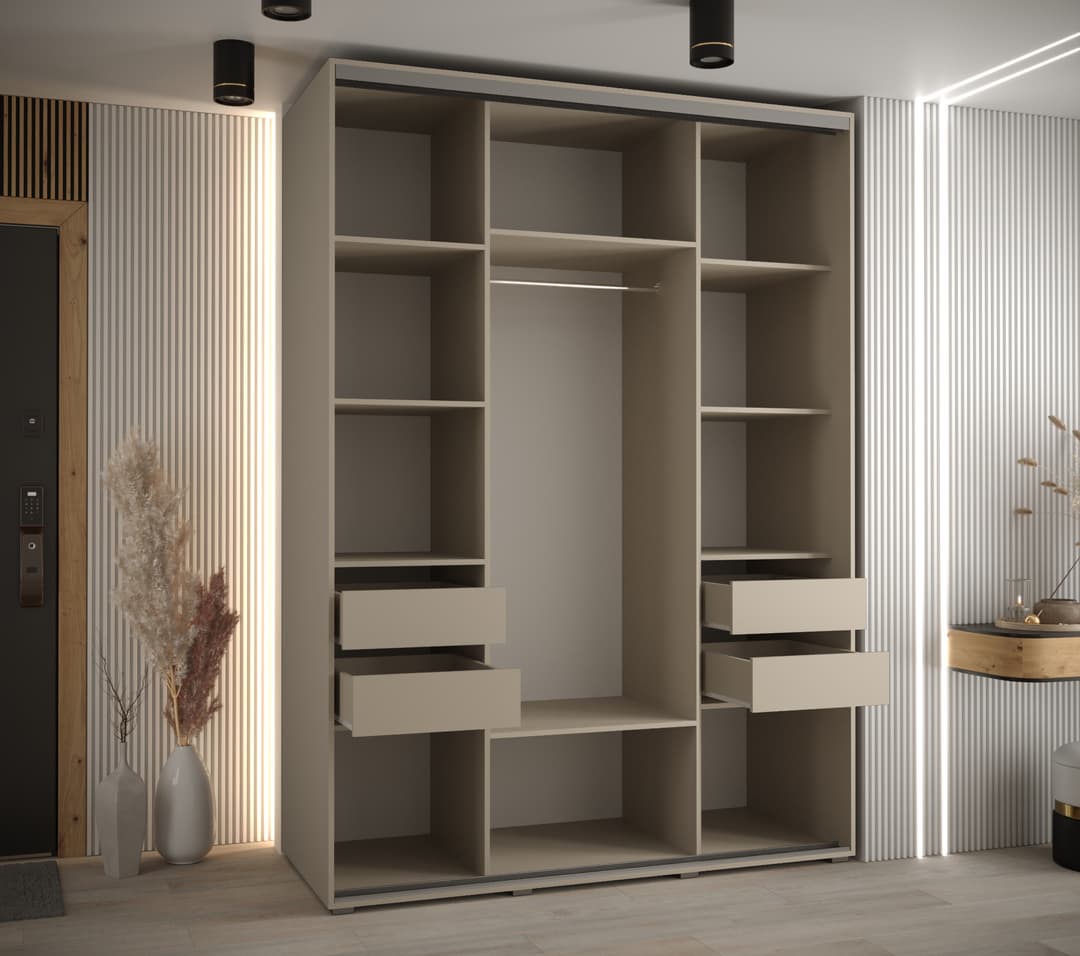 Dakota IX Sliding Door Wardrobe 170cm - gallery image 5