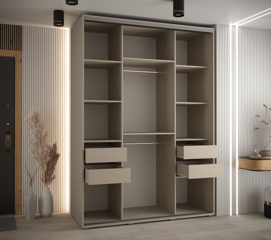 Dakota IX Sliding Door Wardrobe 170cm - gallery image 6