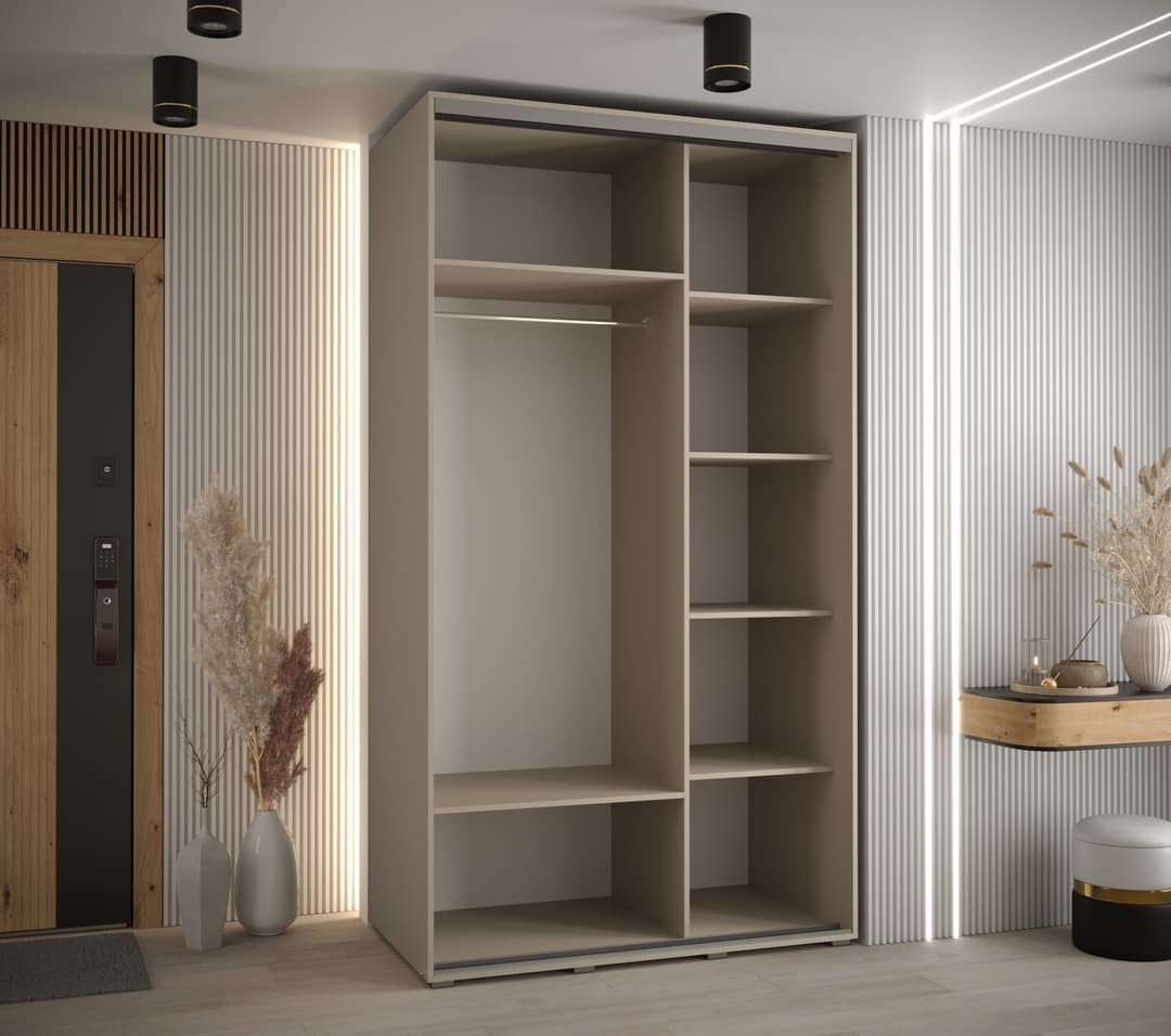 Dakota XI Sliding Door Wardrobe 140cm - gallery image 3