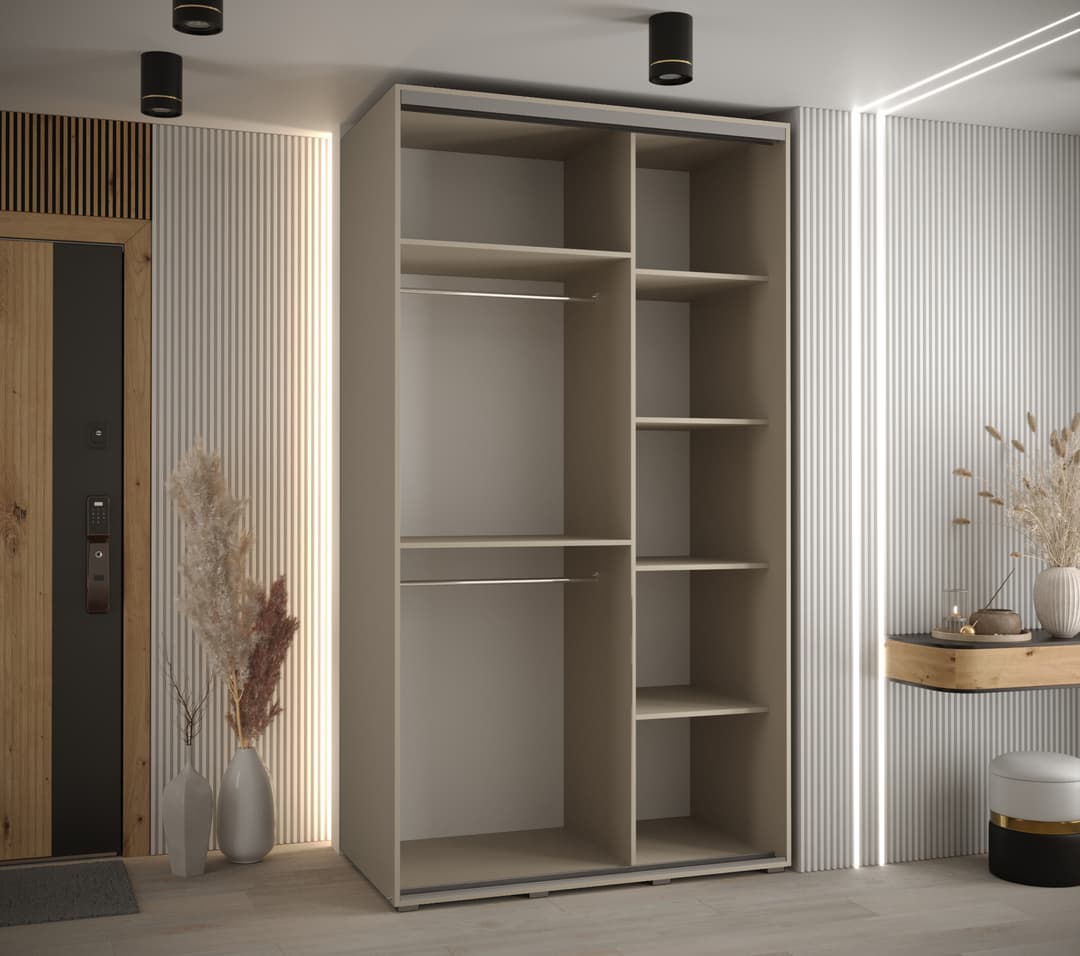 Dakota XI Sliding Door Wardrobe 140cm - gallery image 4