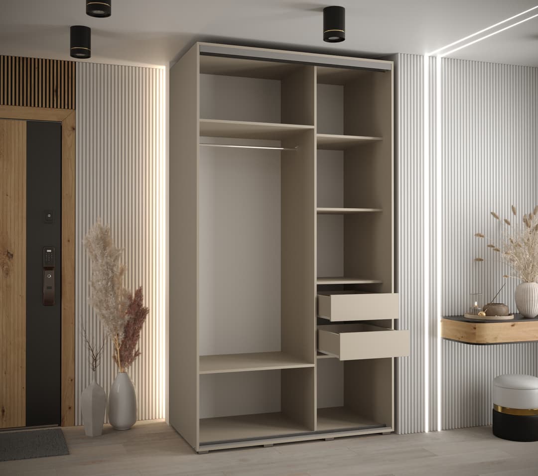 Dakota XI Sliding Door Wardrobe 140cm - gallery image 5