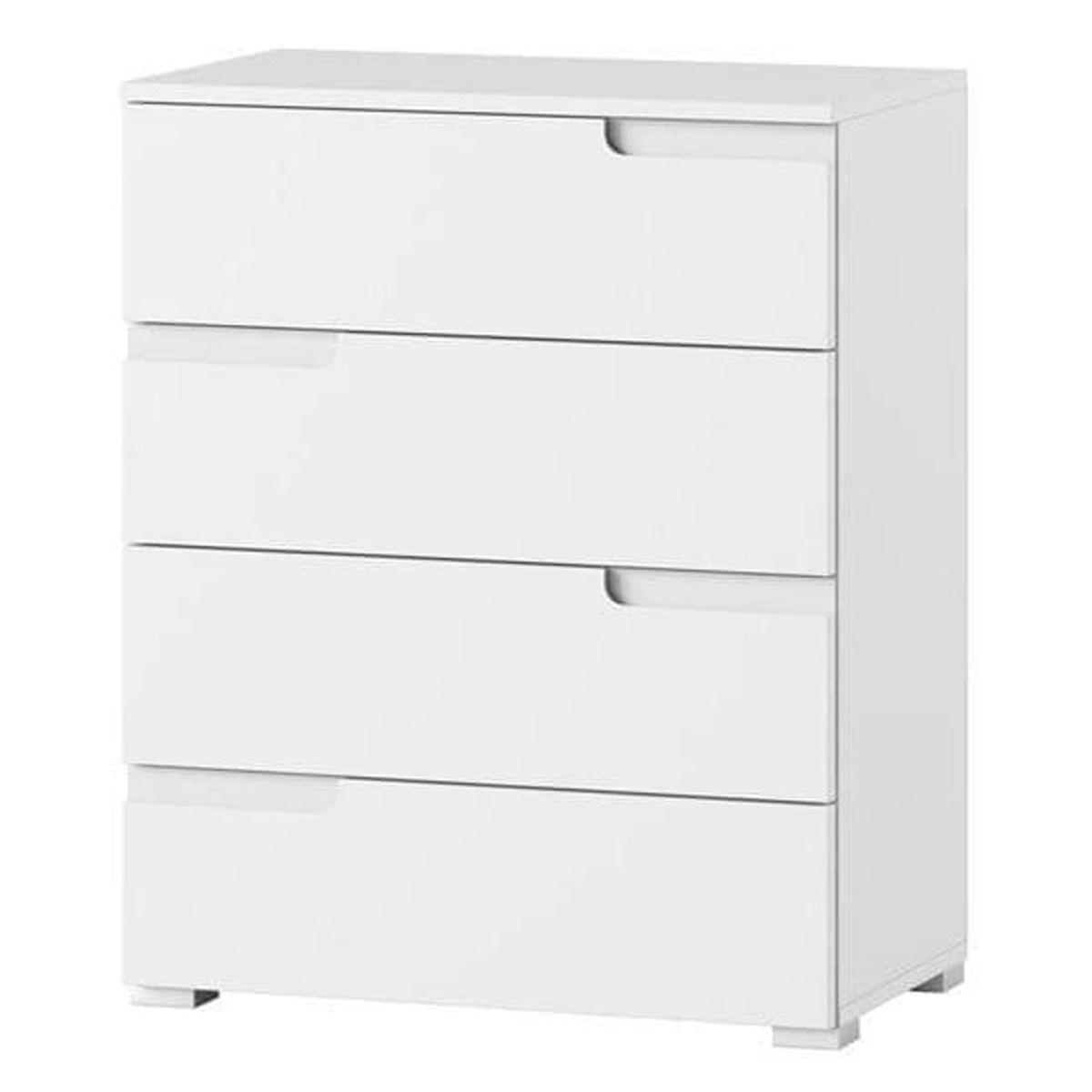 Viktoria 65cm 4-Drawer Chest - White Gloss — gallery view 2