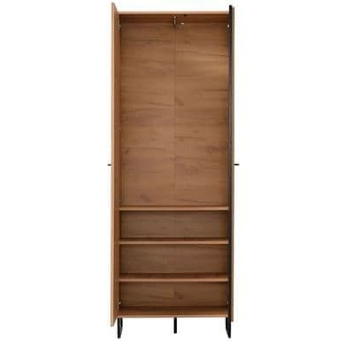 Sassari 70cm 2-Door Narrow Wardrobe - Artisan Oak Effect — gallery view 2