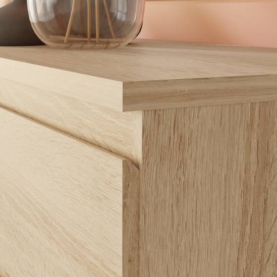 Edmore 153.9cm 6-Drawer Wide Chest – Sonoma Oak – image 8