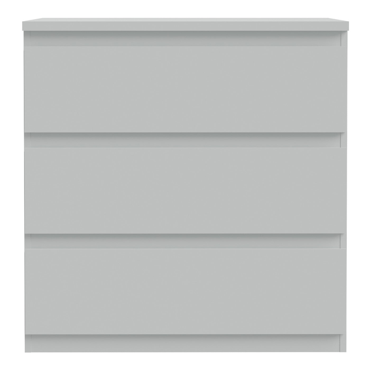 Edmore 79.8cm 3-Drawer Chest – Light Grey – image 3