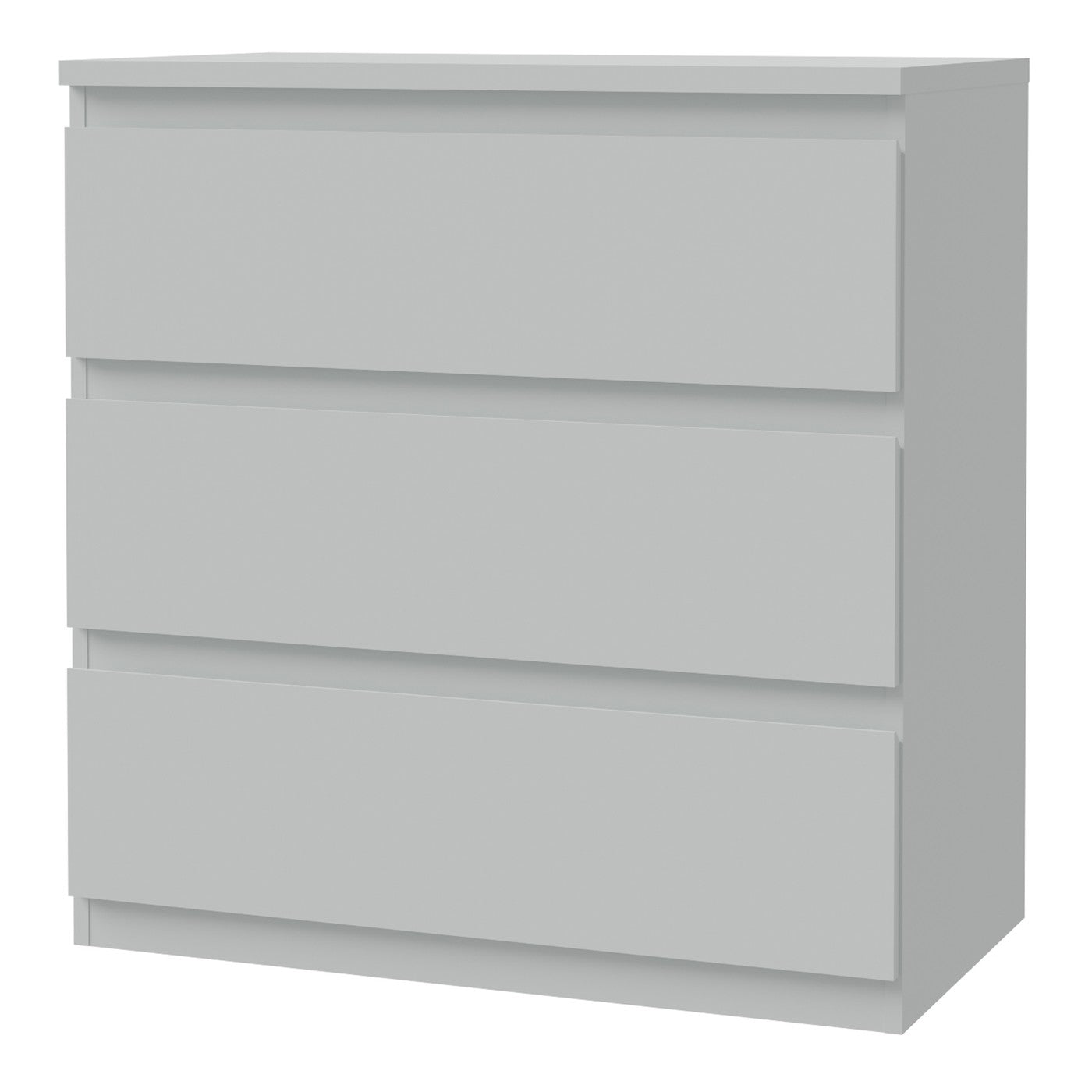 Edmore 79.8cm 3-Drawer Chest – Light Grey – image 4