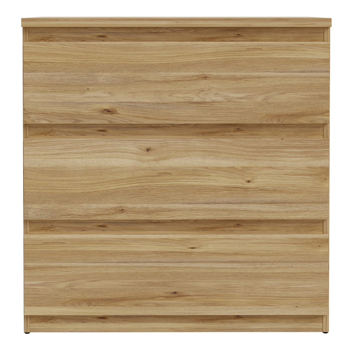 Edmore 79.8cm 3-Drawer Chest – Mauvella Oak – image 3