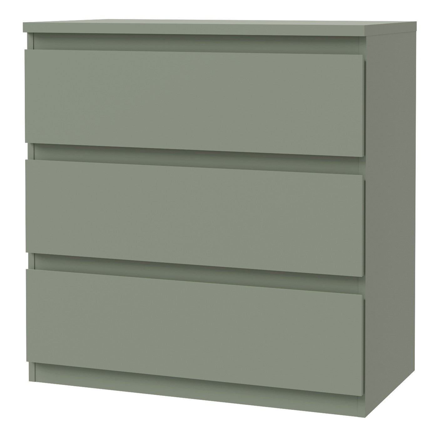 Edmore 79.8cm 3-Drawer Chest – Sage Green – image 4