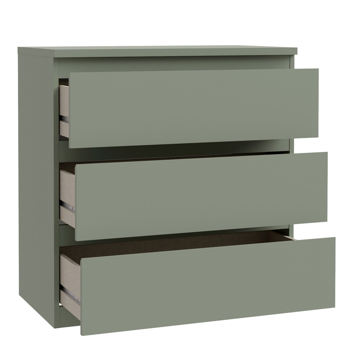 Edmore 79.8cm 3-Drawer Chest – Sage Green – image 5
