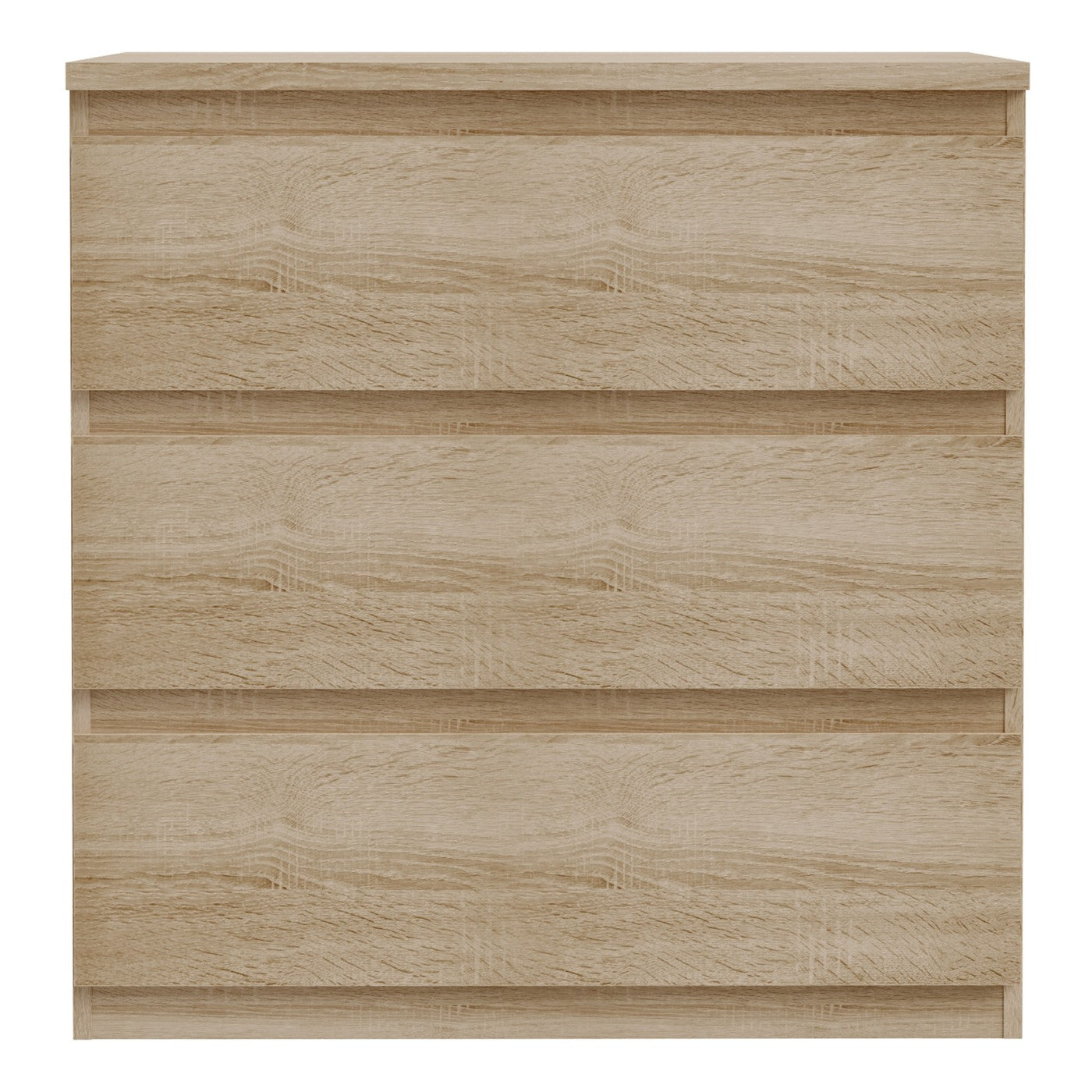 Edmore 79.8cm 3-Drawer Chest – Sonoma Oak – image 3