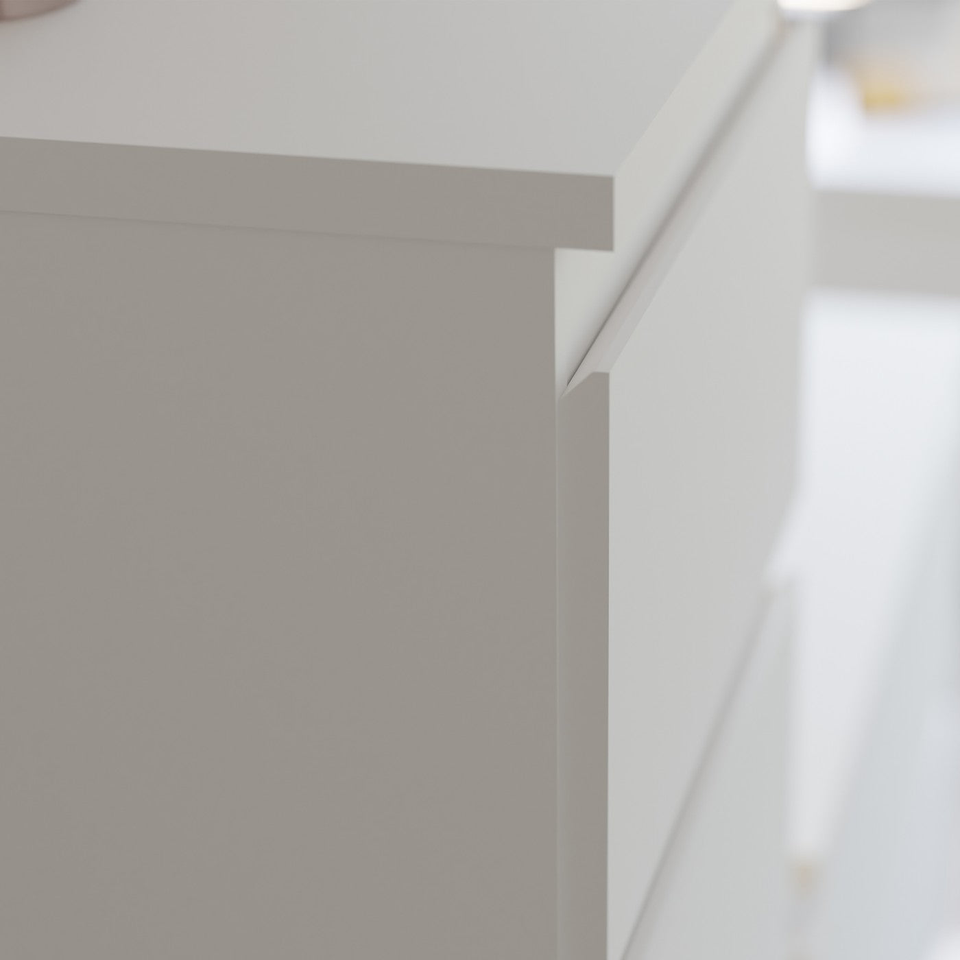 Edmore 79.8cm 3-Drawer Chest – White – image 8