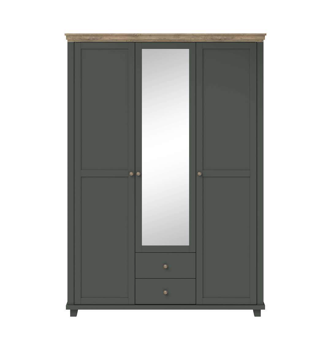 Evora 19 - 3 Door Wardrobe 154cm - gallery image 3
