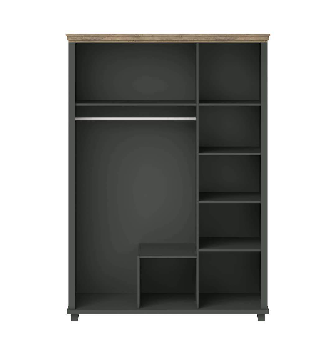 Evora 19 - 3 Door Wardrobe 154cm - gallery image 4