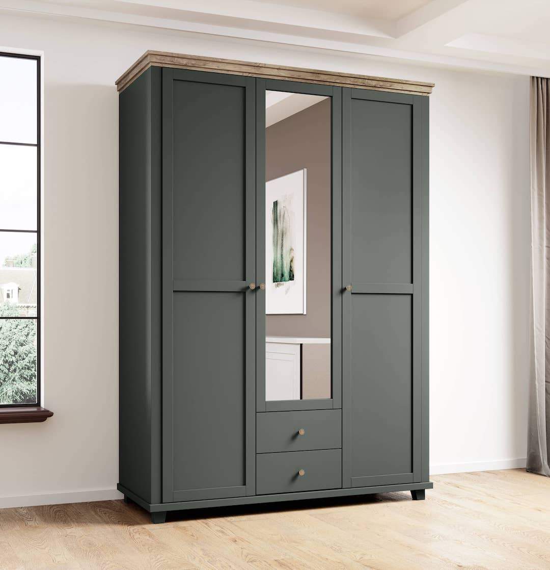 Evora 19 - 3 Door Wardrobe 154cm - gallery image 5