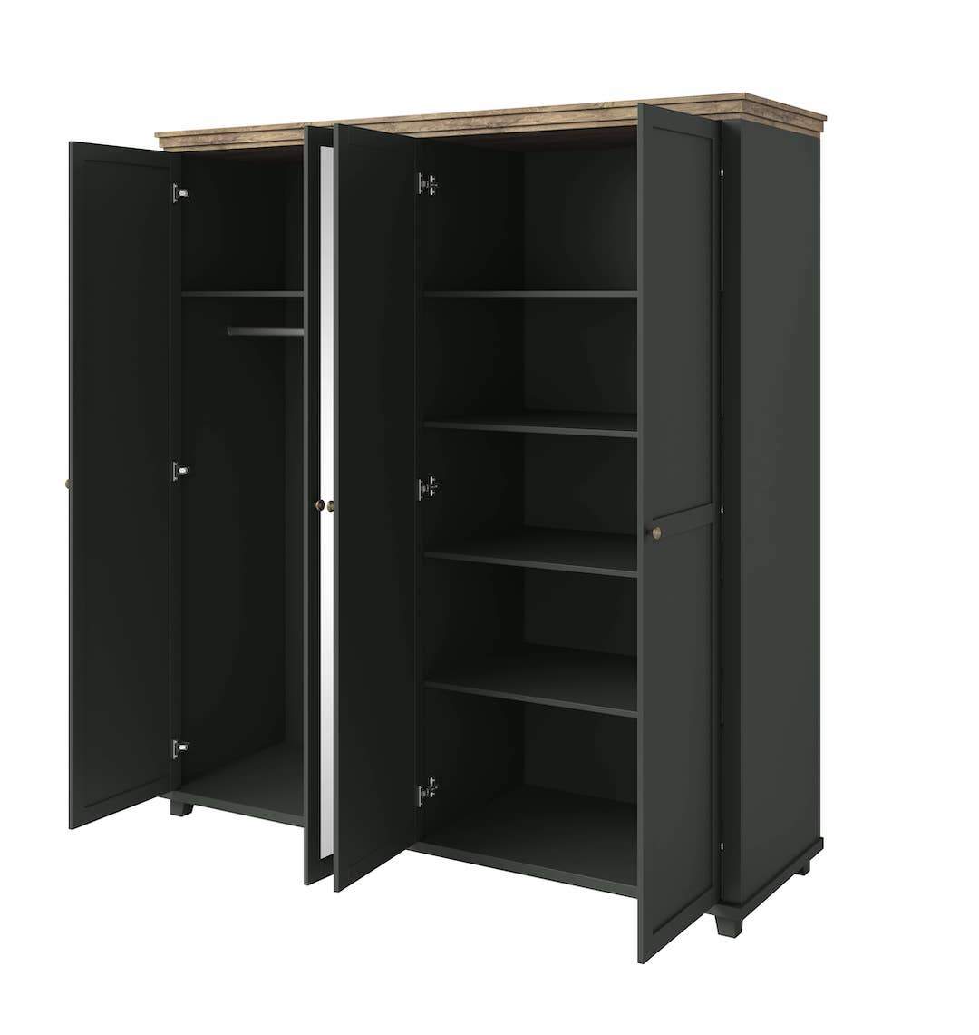 Evora 20 - 4 Door Wardrobe 200cm - gallery image 2