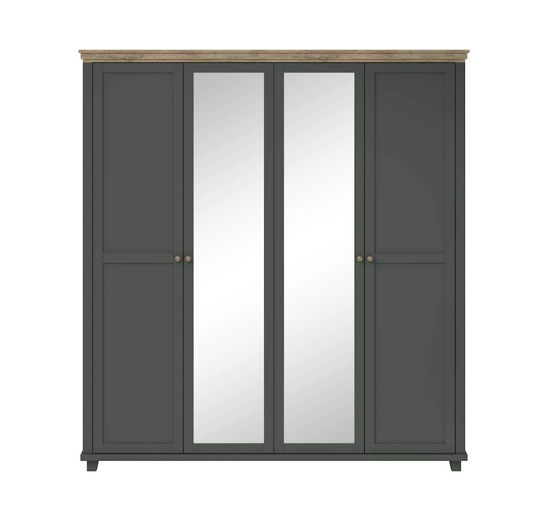 Evora 20 - 4 Door Wardrobe 200cm - gallery image 3