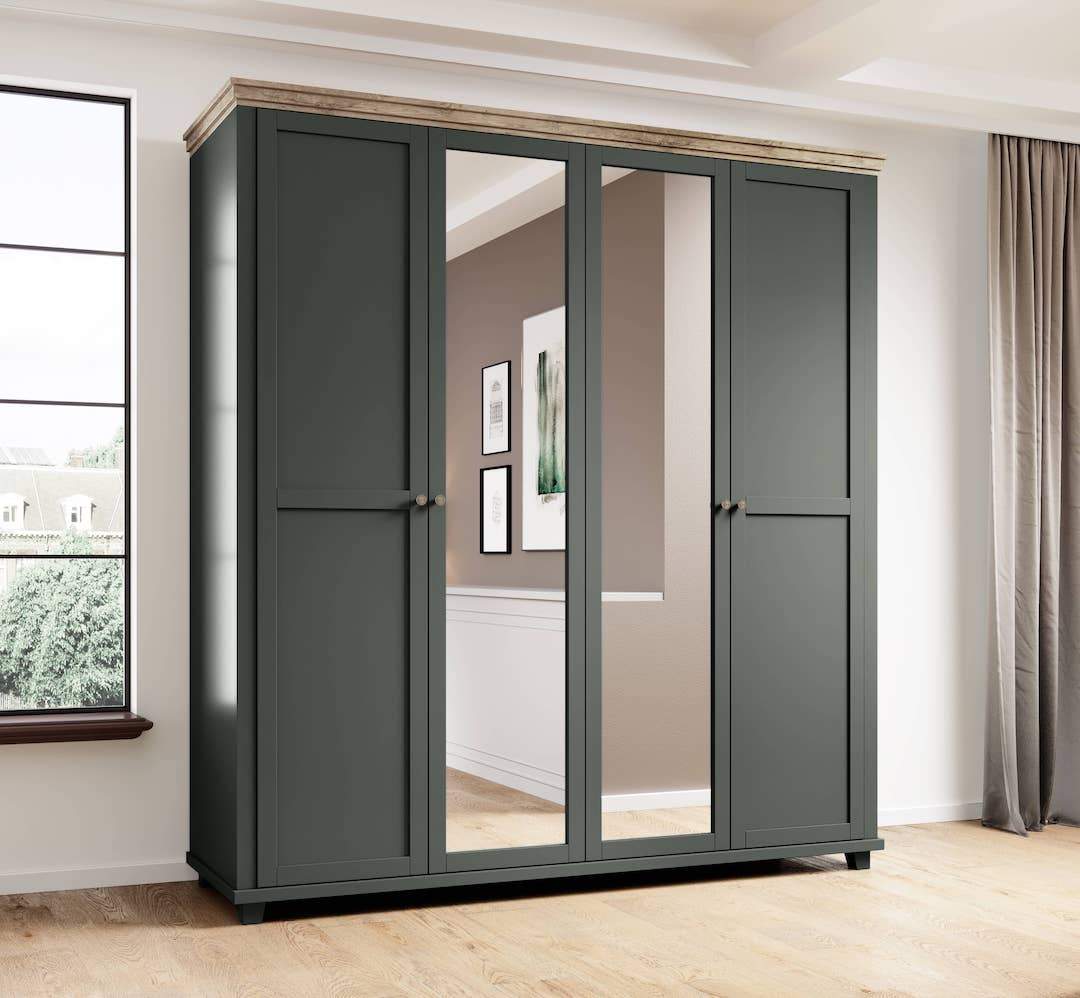 Evora 20 - 4 Door Wardrobe 200cm - gallery image 5