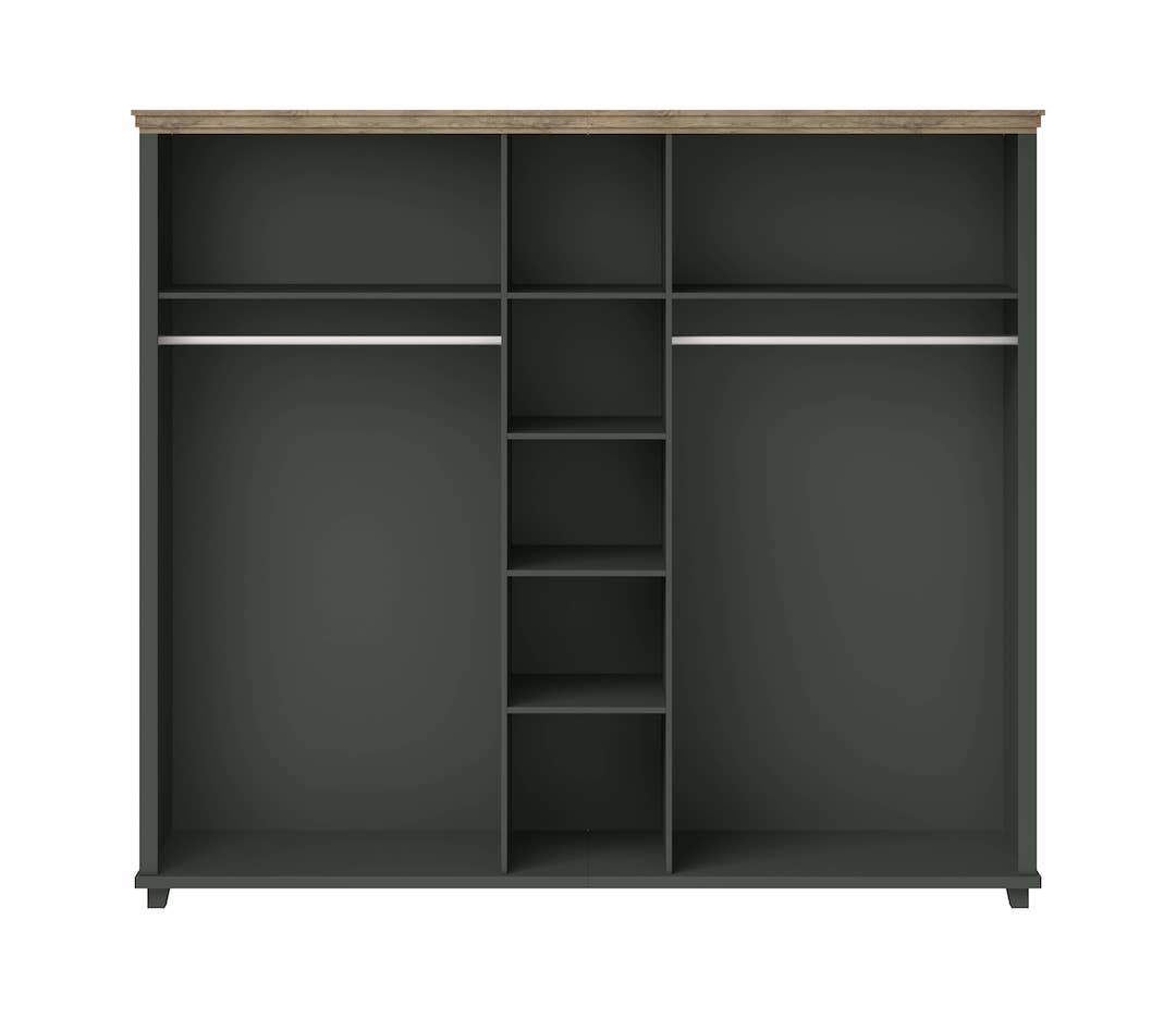 Evora 21 - 5 Door Wardrobe 246cm - gallery image 4