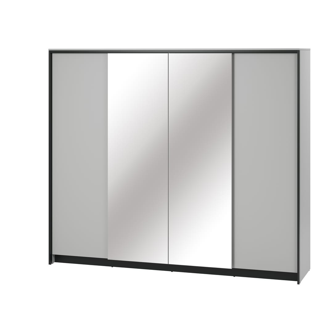 Gris Hinged Door Wardrobe 250cm - main product image
