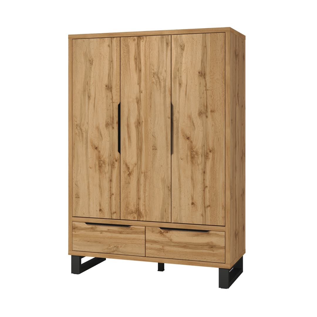 Halle Hinged Door Wardrobe 145cm - main product image