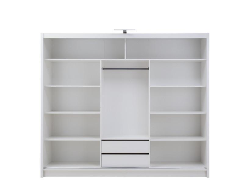 Havana ID-11 Sliding Door Wardrobe 250cm - Grey Matt – image 4