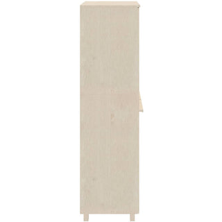 Hull Wooden Wardrobe With 2 Doors In Brown