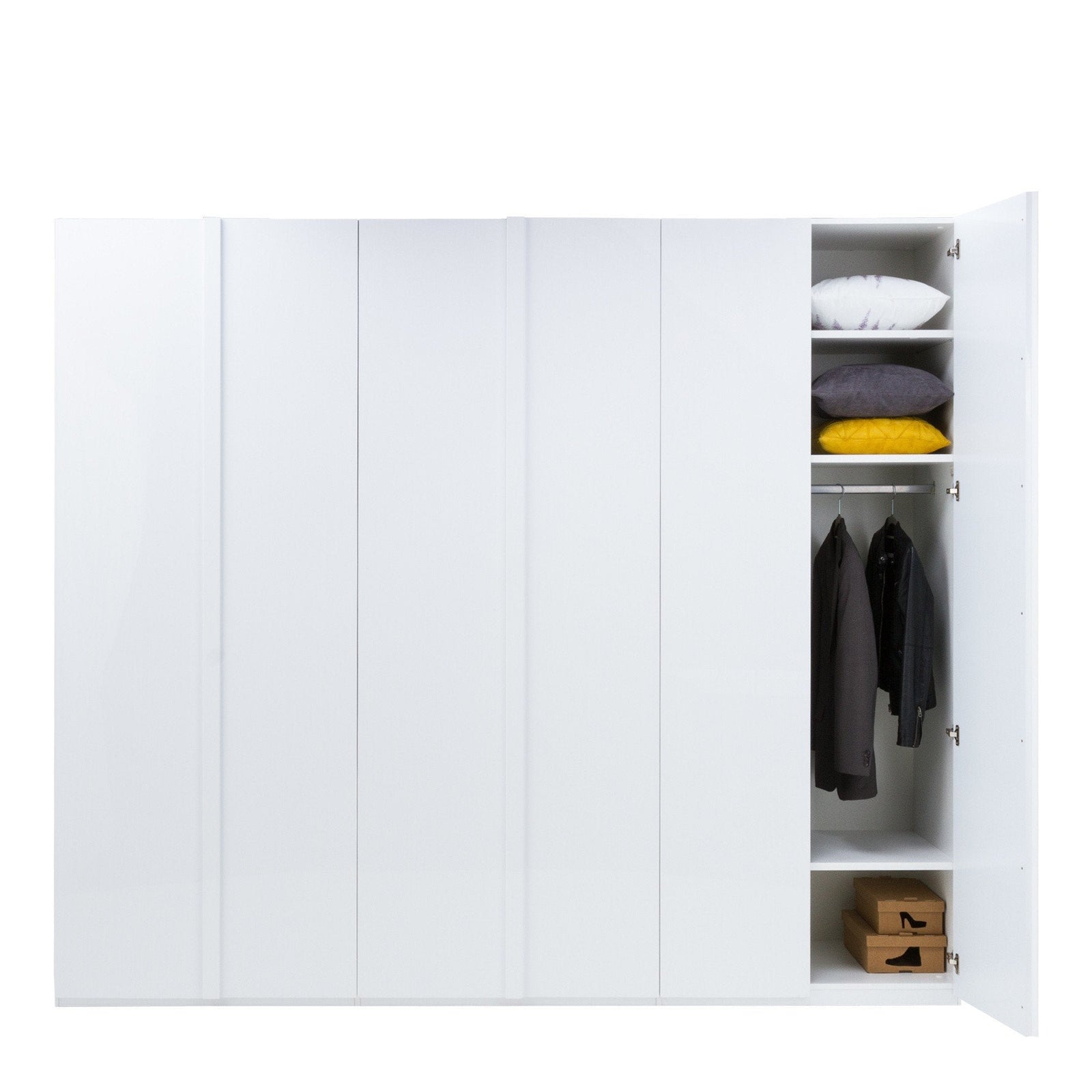 Italia 29 - 6 Door Wardrobe 270cm - gallery image 4