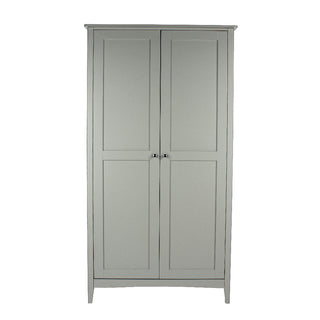 Kamuy Wooden Wardrobe With 2 Doors In Grey