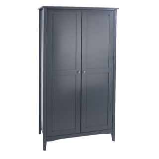 Kamuy Wooden Wardrobe With 2 Doors In Midnight Blue