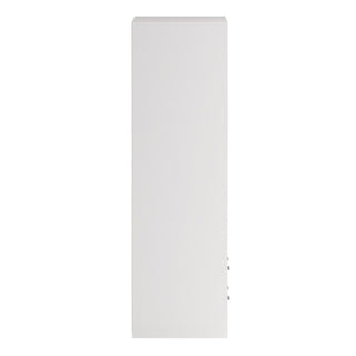 Lebanon Wooden Wardrobe With 2 Sliding Doors 4 Drawers In White
