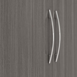 Mack Wooden Wardrobe With 2 Doors 1 Drawer In Black