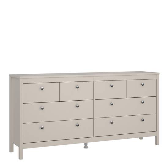 Madrid 159.6cm 8-Drawer Double Dresser – Cashmere – image 1