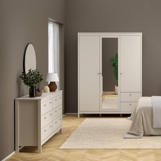 Madrid 159.6cm 8-Drawer Double Dresser – Cashmere – image 6