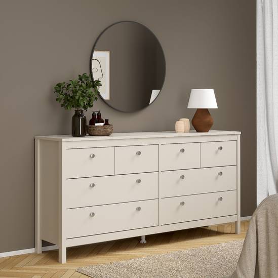 Madrid 159.6cm 8-Drawer Double Dresser – Cashmere – image 7