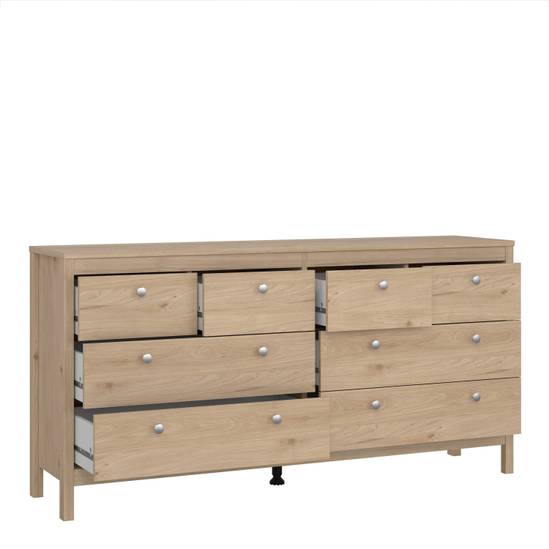 Madrid 159.6cm 8-Drawer Double Dresser – Jackson Hickory Oak – image 5
