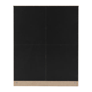 Mcgowen Wooden Furniture Set With 2 Door Wardrobe In Black