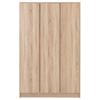 Mcgowen Wooden Wardrobe With 3 Doors In Sonoma Oak