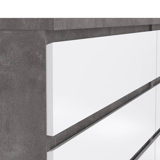 Naia 153.6cm Wide 6-Drawer Chest – Grey – image 6