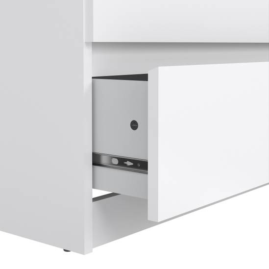 Naia 153.6cm Wide 6-Drawer Chest – White – image 7