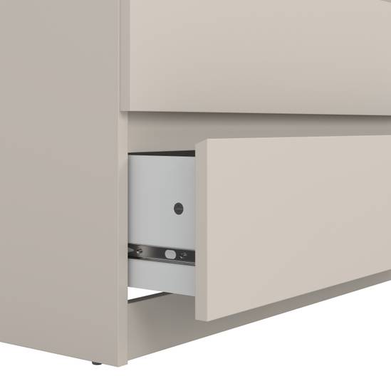 Naia 77cm 5-Drawer Chest – Beige – image 7
