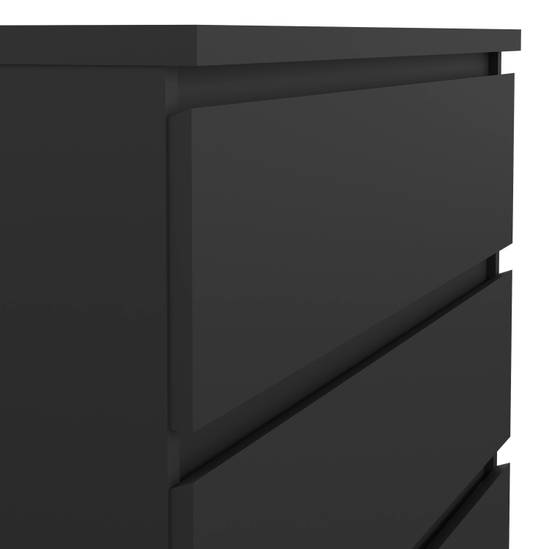 Naia 77cm 5-Drawer Chest – Black – image 8