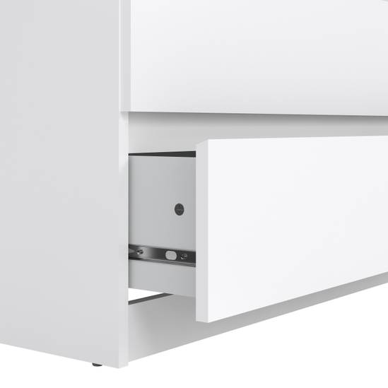Naia 77cm 5-Drawer Chest – White – image 7