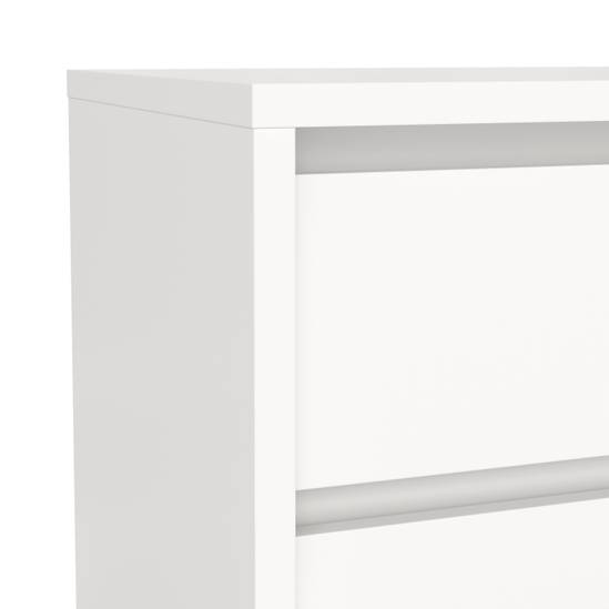 Next 51.6cm 2-Drawer Nightstand – White – image 8