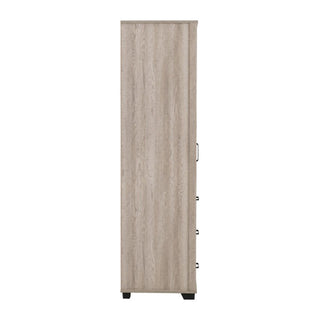 Oxnard Wooden Wardrobe With 1 Door In Light Oak